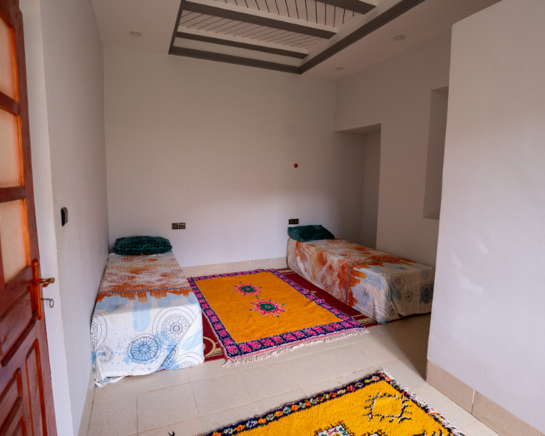 Chambre Double avec douche et toilette 