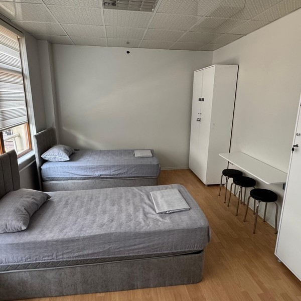 Bed in Female Dormitory Room